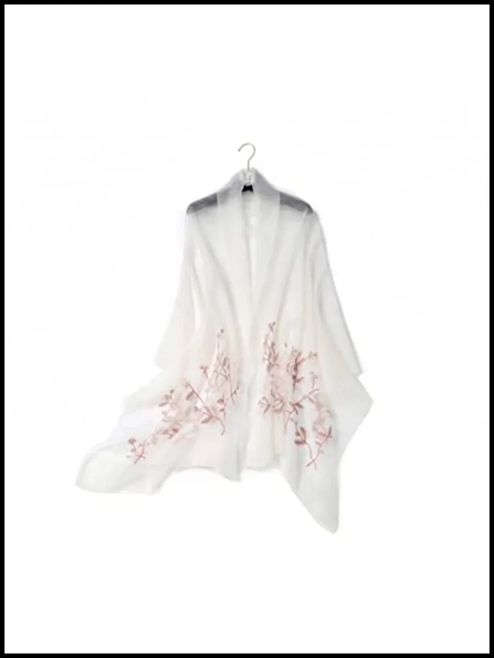 Wool Silk Pashmina Shawl Wrap Long Scarf